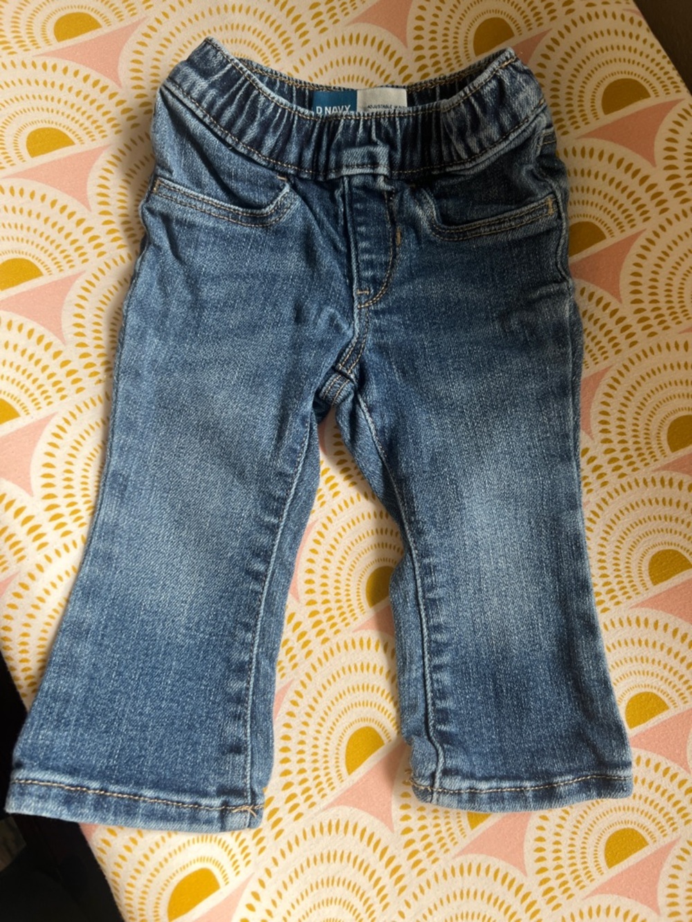 Old Navy Girls Blue Denim Bootcut Jeans